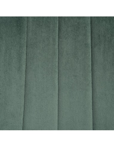 Silla terciopelo verde oscuro