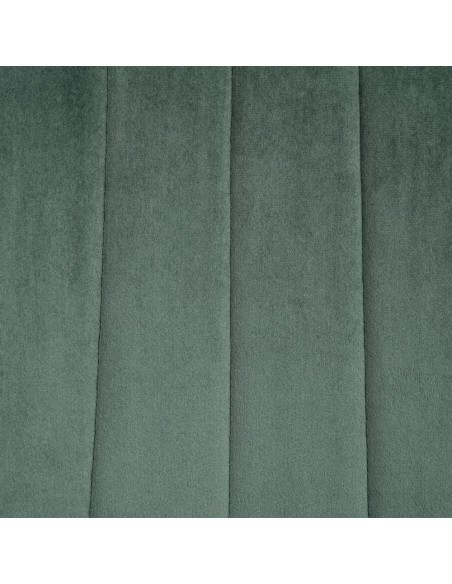 Silla terciopelo verde oscuro