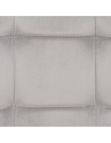 Silla terciopelo gris