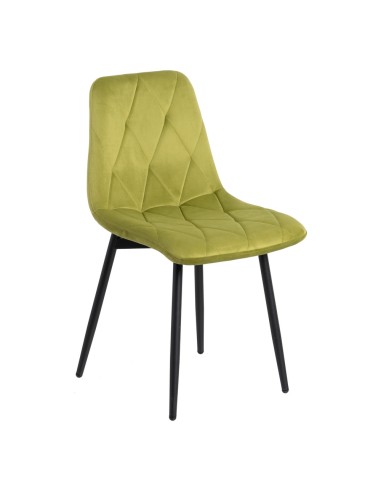 Silla terciopelo verde