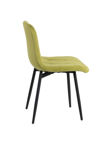 Silla terciopelo verde