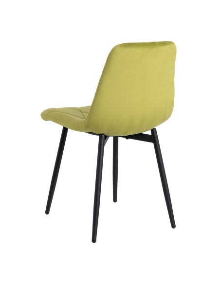 Silla terciopelo verde