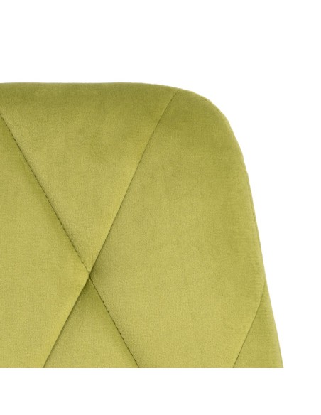 Silla terciopelo verde