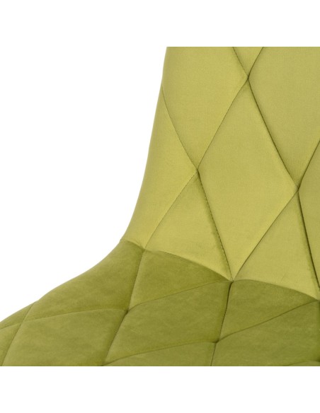 Silla terciopelo verde