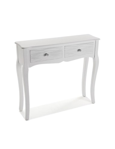 Mueble recibidor de entrada blanco