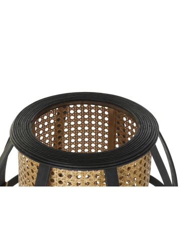 Lampara de pie bambú