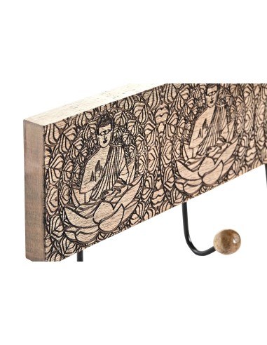 Perchero de pared buda
