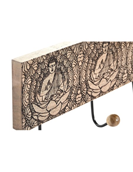 Perchero de pared buda
