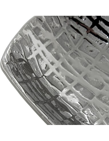 Bandeja cerámica plata.