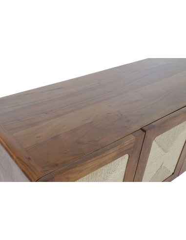 Mueble aparador madera acacia/ratán