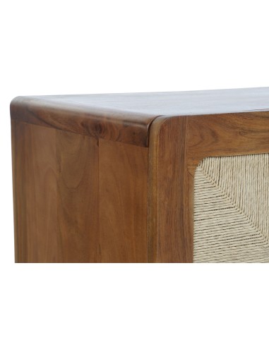 Mueble aparador madera acacia/ratán