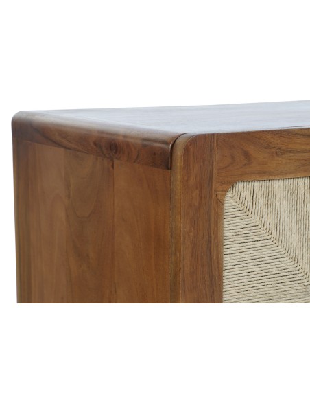 Mueble aparador madera acacia/ratán