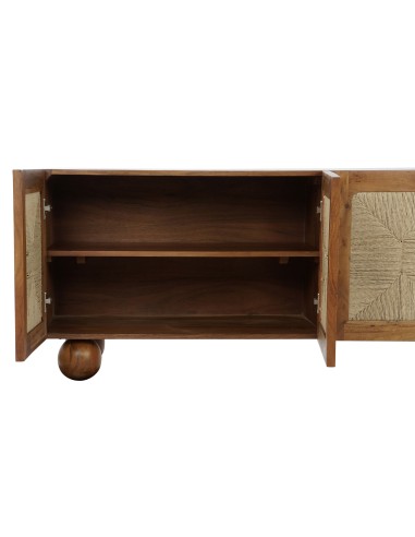 Mueble aparador madera acacia/ratán