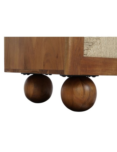 Mueble aparador madera acacia/ratán