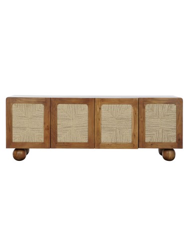 Mueble aparador madera acacia/ratán