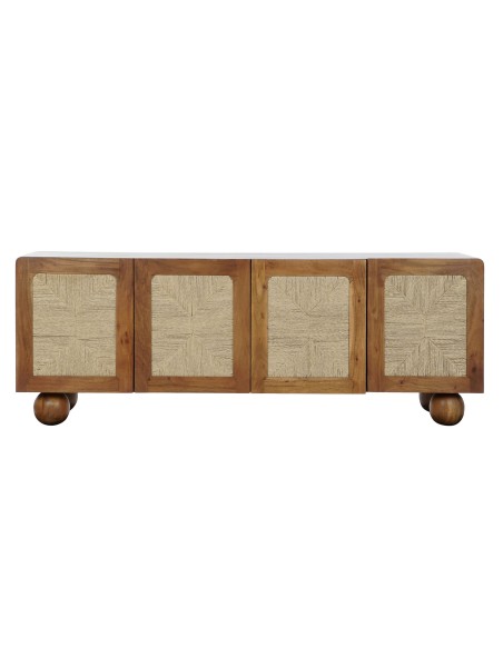 Mueble aparador madera acacia/ratán