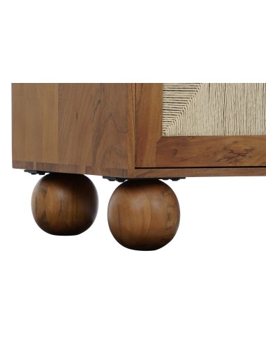 Estantería acacia/ratán