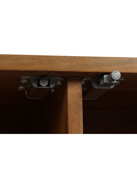 Estantería acacia/ratán