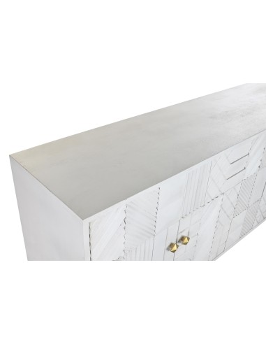 Mueble aparador de mango blanco/metal