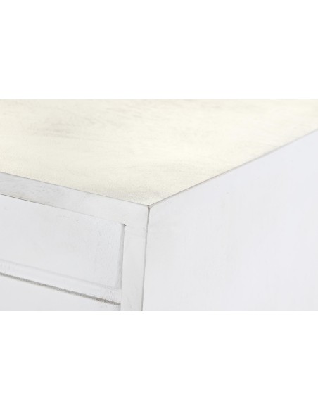 Mueble aparador de mango blanco/metal