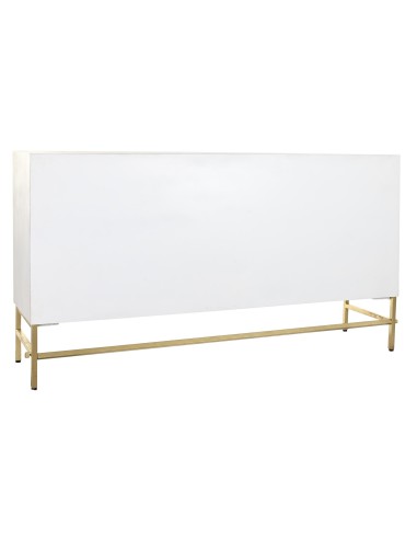 Mueble aparador de mango blanco/metal