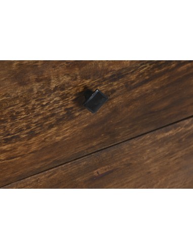 Mueble aparador mango blanco y marrón