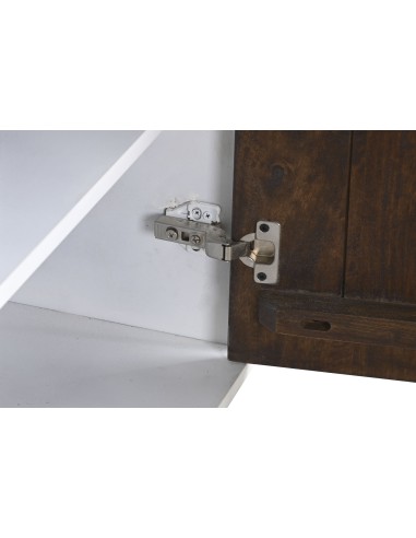 Mueble aparador mango blanco y marrón