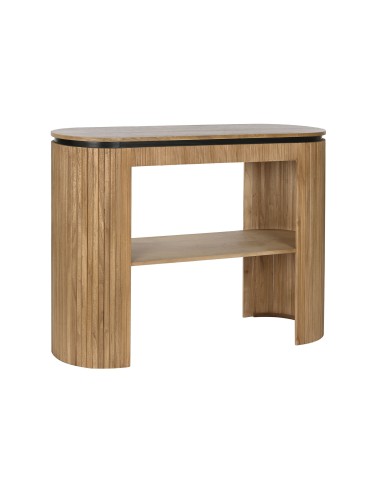 Mueble entrada madera paulownia natural