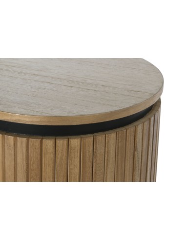 Mueble entrada madera paulownia natural