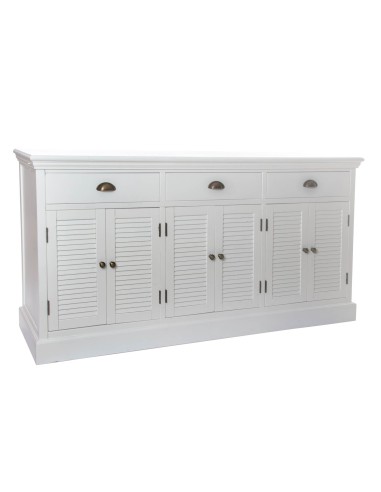 Mueble aparador de paulownia blanco