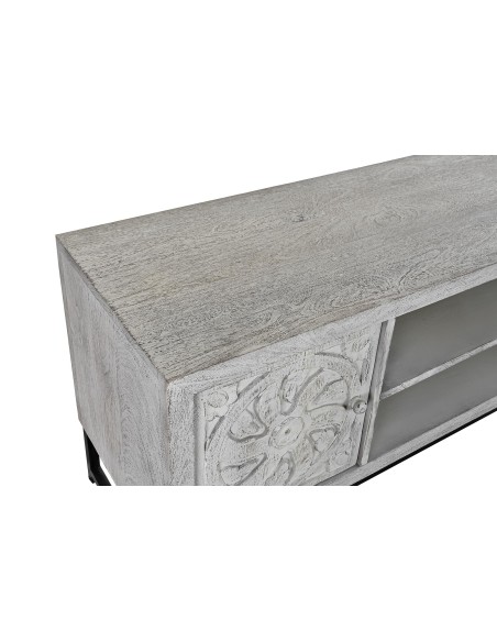 Mueble TV de mango envejecido