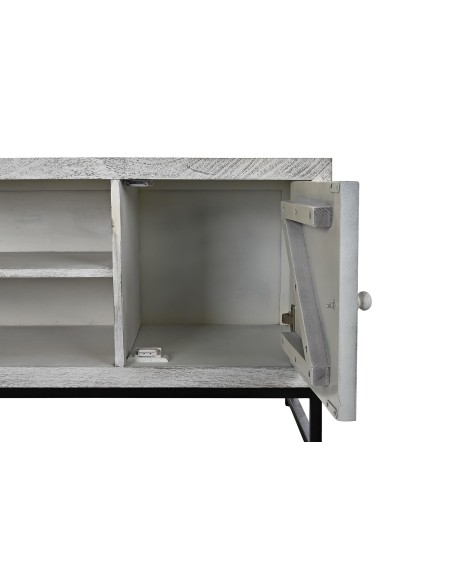 Mueble TV de mango envejecido