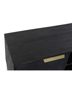 Mueble TV de mango negro 2
