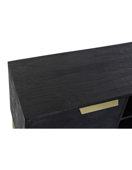 Mueble TV de mango negro