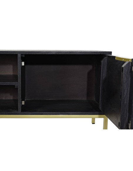 Mueble TV de mango negro