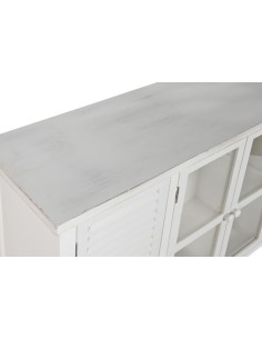 Mueble aparador de madera de abeto en blanco 2