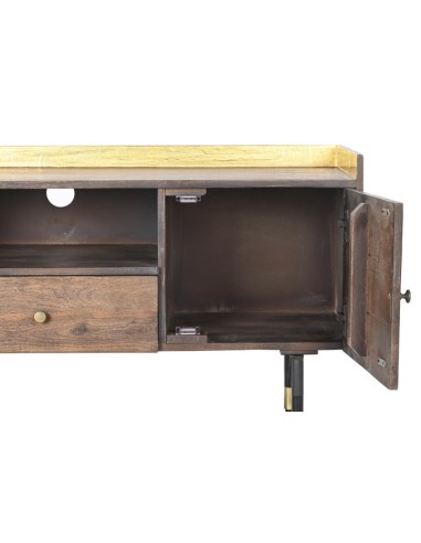 Mueble TV de mango en color marrón