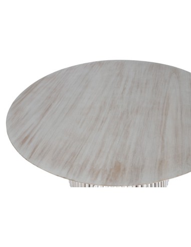 Mesa de comedor redonda decape