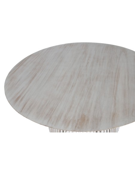 Mesa de comedor redonda decape