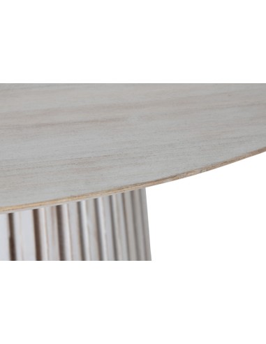 Mesa de comedor redonda decape