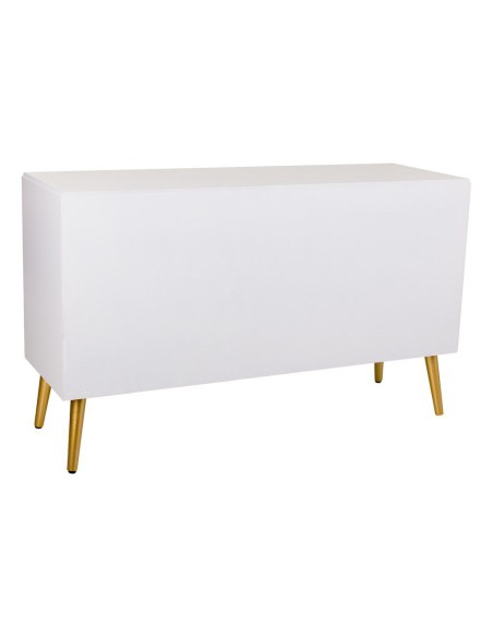 Aparador Blanco y Oro 3 puertas