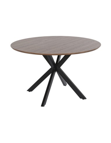 Mesa comedor madera y patas metal