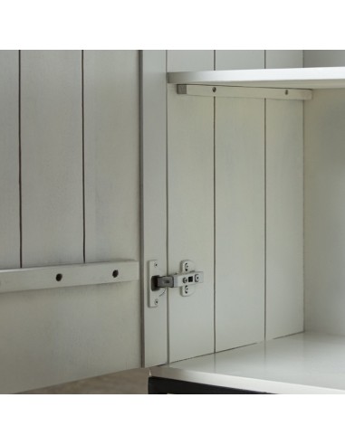 Mueble madera de mango blanco