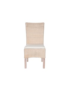 Silla de mimbre con patas de mango 2