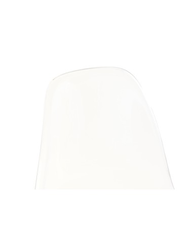 silla policarbonato base beige