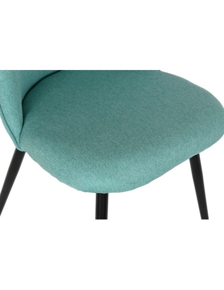 Silla de poliéster verde