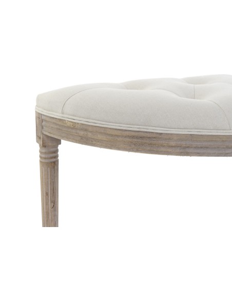 Descalzadora de poliéster en beige