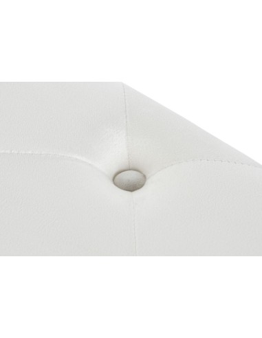 Descalzador cuadrado de poliéster en blanco