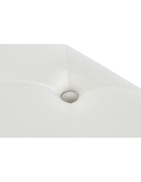 Descalzador cuadrado de poliéster en blanco