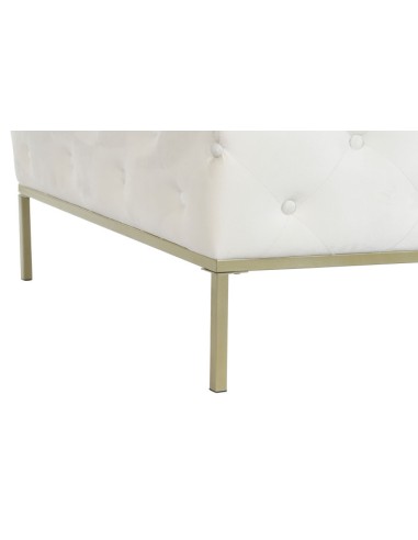 Descalzador cuadrado de poliéster en blanco